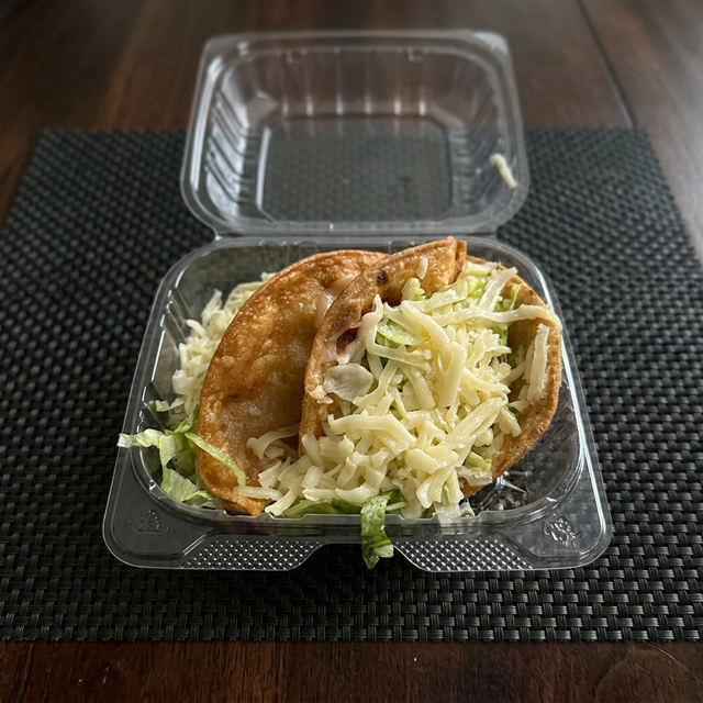 Hardshell Chicken Taco.